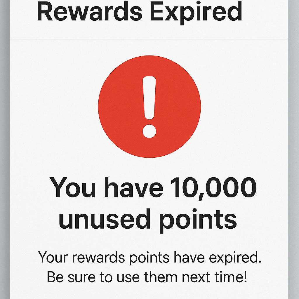unused loyalty rewards expiration billions unclaimed savings usa